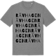 Mid Heather Gray t-shirt med Rävhagen ordlek t-shirt