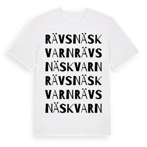 Rävsnäs kvarn ordlek t-shirt – ekologisk bomull t-shirt från Pinshirt