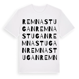 Remnastugan ordlek t-shirt – ekologisk bomull t-shirt från Pinshirt