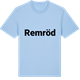 Blue Soul t-shirt med Remröd fetstil t-shirt