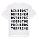 Remrödstorp ordlek t-shirt