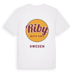 Riby cirkel t-shirt – ekologisk bomull t-shirt från Pinshirt
