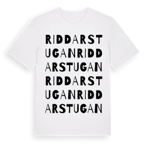 Riddarstugan ordlek t-shirt – ekologisk bomull t-shirt från Pinshirt