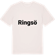 Vintage White t-shirt med Ringsö fetstil t-shirt