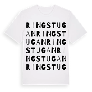 Ringstugan ordlek t-shirt – ekologisk bomull t-shirt från Pinshirt
