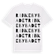 Rinkebybadet ordlek t-shirt