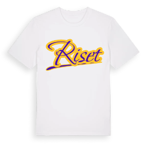 Riset baseball t-shirt – ekologisk bomull t-shirt från Pinshirt