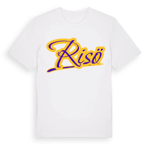 Risö baseball t-shirt – ekologisk bomull t-shirt från Pinshirt