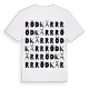 Rödkärr ordlek t-shirt