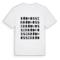Rödmossen ordlek t-shirt