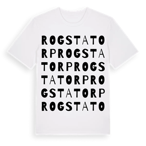Rogstatorp ordlek t-shirt – ekologisk bomull t-shirt från Pinshirt
