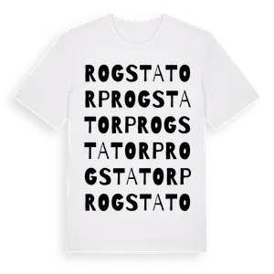 Rogstatorp ordlek t-shirt – ekologisk bomull t-shirt från Pinshirt