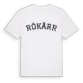 Rökärr böjd t-shirt