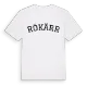Rökärr böjd t-shirt