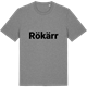 Mid Heather Gray t-shirt med Rökärr fetstil t-shirt