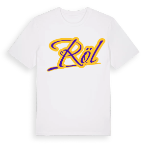 Röl baseball t-shirt – ekologisk bomull t-shirt från Pinshirt