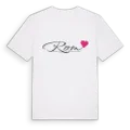 Rom hjärta t-shirt
