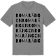 Mid Heather Gray t-shirt med Romarängen ordlek t-shirt