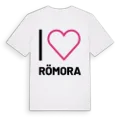 Jag älskar Römora t-shirt stort tryck