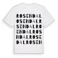 Rosendal ordlek t-shirt
