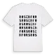 Rosenfors ordlek t-shirt