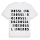 Rosslinge ordlek t-shirt
