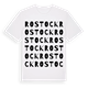 Rostock ordlek t-shirt