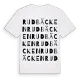 Rudbäcken ordlek t-shirt