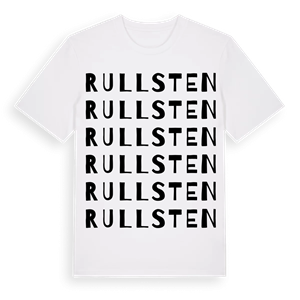 Rullsten ordlek t-shirt – ekologisk bomull t-shirt från Pinshirt