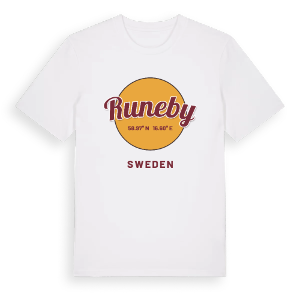 Runeby cirkel t-shirt – ekologisk bomull t-shirt från Pinshirt