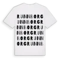 Runnborg ordlek t-shirt