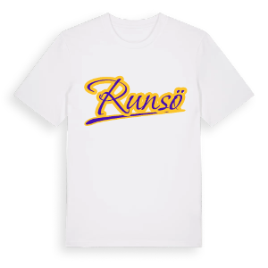 Runsö baseball t-shirt – ekologisk bomull t-shirt från Pinshirt