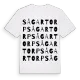 Sågartorp ordlek t-shirt