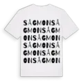 Sågmon ordlek t-shirt