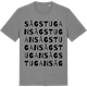 Mid Heather Gray t-shirt med Sågstugan ordlek t-shirt