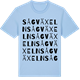 Blue Soul t-shirt med Sågväxeln ordlek t-shirt