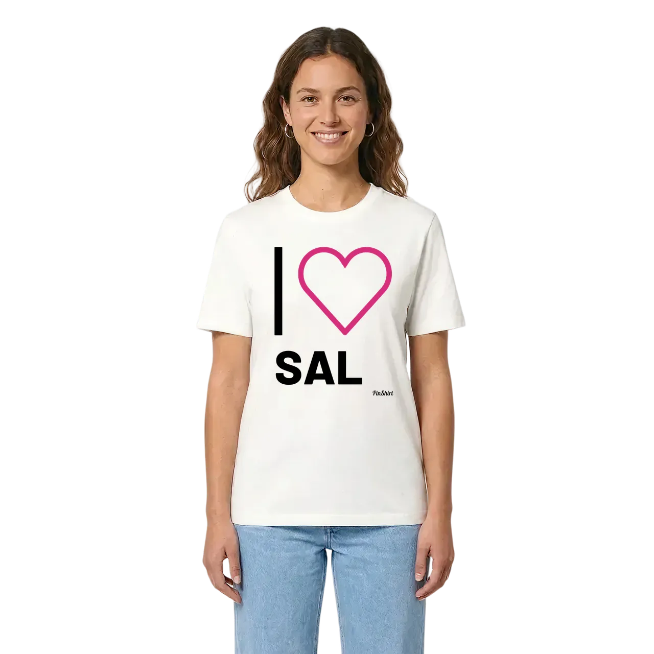 Jag älskar Sal t-shirt stort tryck i miljö