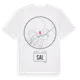 White t-shirt med Sal t-shirt
