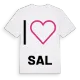 Jag älskar Sal t-shirt stort tryck