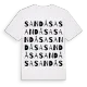 Sandåsa ordlek t-shirt