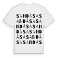 Sandåsa ordlek t-shirt