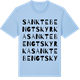 Blue Soul t-shirt med Sankte Bengts kyrka ordlek t-shirt