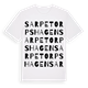 Sarpetorpshagen ordlek t-shirt