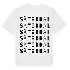 Säterdal ordlek t-shirt – ekologisk bomull t-shirt från Pinshirt