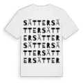 Sätter ordlek t-shirt