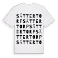 Sättertorp ordlek t-shirt