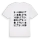 Saxgölet ordlek t-shirt