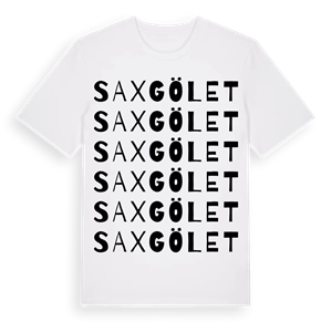 Saxgölet ordlek t-shirt – ekologisk bomull t-shirt från Pinshirt