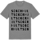 Mid Heather Gray t-shirt med Segerhult ordlek t-shirt