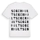 Segerhult ordlek t-shirt